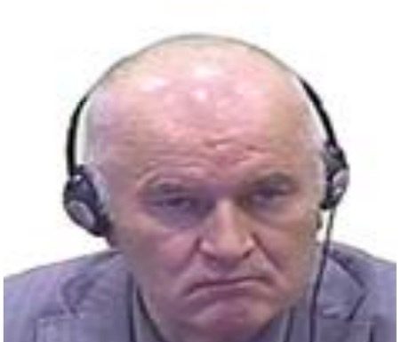 Ratko Mladić during his trial at the International Criminal Tribunal for the former Yugoslavia in The Hague. Photo: ICTY / Zoran Lesic, CC BY 2.0